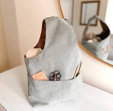 Della Q Linen Collection Nora Bucket Bag